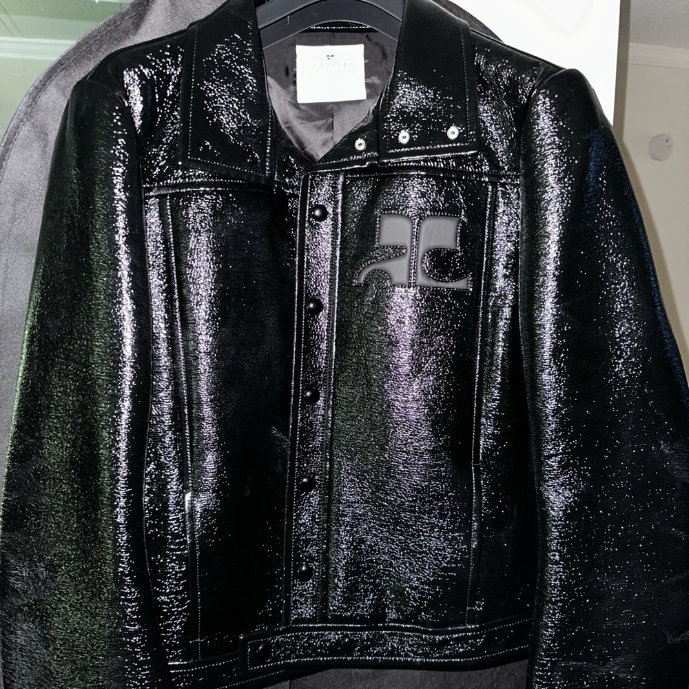 Courrèges Reediton Vinyl Jacket